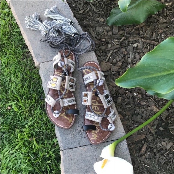 NEW Sam Edelman Gretchen Gladiator Sandals, sz 8.5 - Picture 4 of 8